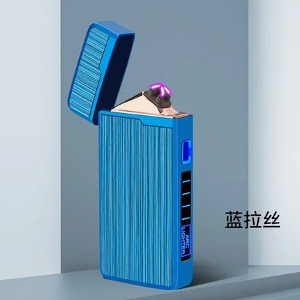 Rechargeable Plasma Dual Arc Lighter for Smokers Electric Encendedores Eléctrico Lighter Rechargeable Type C Type