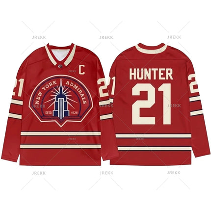 New Trendy Heated Rivalry Hockey Jersey Long Sleeves Tee Men's Women Rozanov HOLLANDER Fans O-neck T-shirt Sports Tees Pullovers