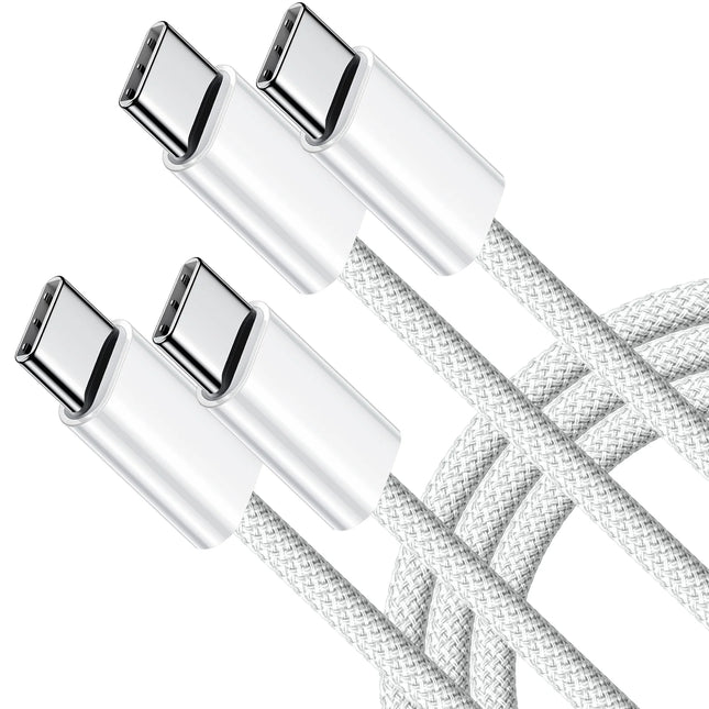 Type C to Type C Fast Charging PD 60W 1m 2m Mobile Phone Data Cable for iPhone 15 16 17 Samsung Huawei USB C to C Charger Cable