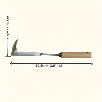 L-shaped Garden Weeding Tool Weeding Puller Manual Crack Weeder Weed Extractor Removal Agricultural Bonsai Supplies Hand Tool