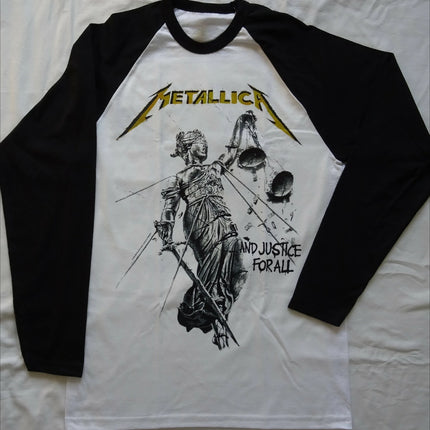 New Metallica pop band unisex long sleeved T-shirt shirt fashionable street Harajuku 3D printed pattern Y2K top men's clothing