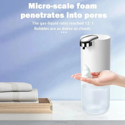 P12S Intelligent Automatic Induction Foam Soap Dispenser 400ml Washing Electric Hand Sanitizer Machine For Household