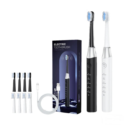 Dr.Yadent YD07 Electric Sonic Toothbrush Sensitive Gum Care Rechargeable Toothbrush 5 Modes Soft Brush Bristle 60 Days Life Long