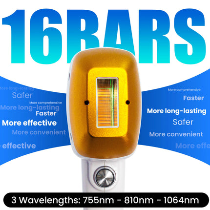 Diode Hair Removal Laser Soprano16 Bars FAC CE Certificate Device Permanent HairRemov Equipment Painless Body Epilator Device