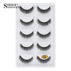 5pairs-3D-X06 / mink eyelashes