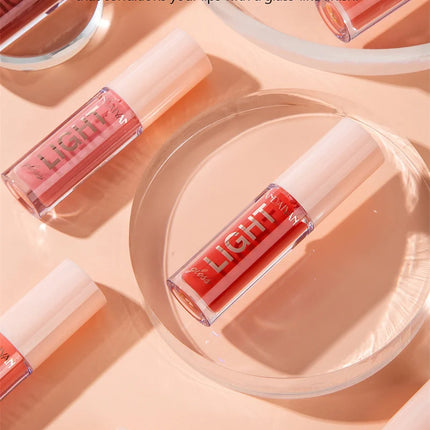 12 Colors Mirror Pearl Lip Gloss Long-lasting Moisturizing Shine Glitter Lip Glaze Waterproof Glass Liquid Lipstick Women Makeup