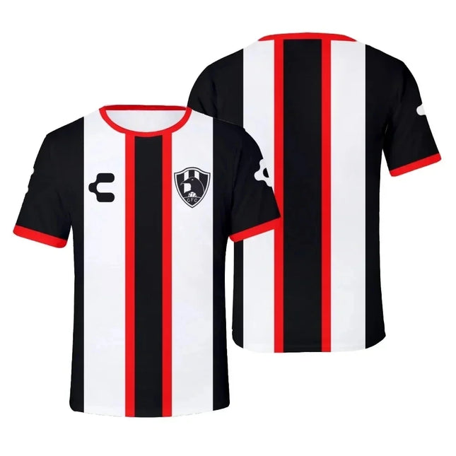 Club De Cuervos Football T-Shirt Kids - 3D Print Unisex Cosplay / T-Shirt Football Club De Cuervos Enfants - 3D Unisexe