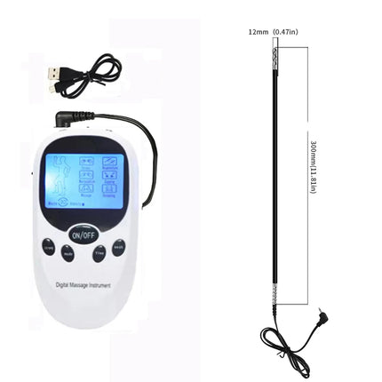 Electric Shock Soft Urethral Sound Dilators Penis Plug Beads Masturbator for Men Sexual Stimulating Toy for Gay Urethral Play