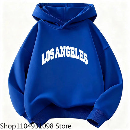 Casual Los Angeles Y2k Hoodie Kids Fashion Children's Sweatshirt Hoody Casual Hoodies for Boys Girls Clothes