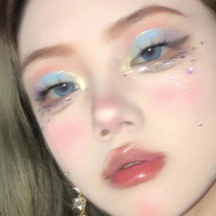 DIKALU 16 Color Eyeshadow Palette Professional Women Makeup Long-Lasting Pearly Shiny Pink Blue Green Eye Shadow Palette Glitter