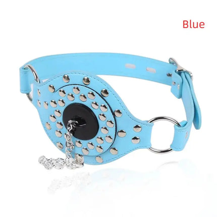 Adult Oral Sex Toys Exotic Bondage Gear Slave Gag Ring with Open Mouth Ball Gag for Couples Sexual Experimentation And Role Play