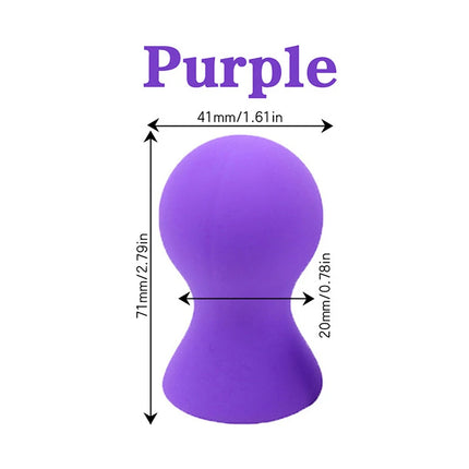 2Pcs Nipple Sucker Set G Spot Nipple Pump with Suction Cup Breast Massager Clitoris Stimulator Soft Sex Toys for Women