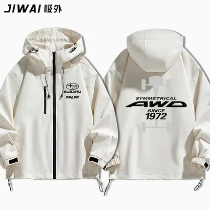 Subaru printed STI racing products, autumn and winter casual jacket fan clothing, men's and women's assault jackets