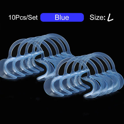 10Pcs/Pack Dental Cheek Retractor C Shape Orthodontic Dentistry Tool Disposable Intraoral Cheek Lip Opener Autoclavable Resistan