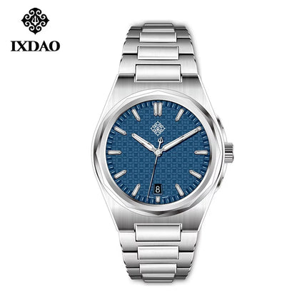 IX&DAO 2025 New 37mm Warrior Men's Automatic Mechanical Watch Miyota 9015 Movement Sapphire Stainless Steel Waterproof 10Bar BGW