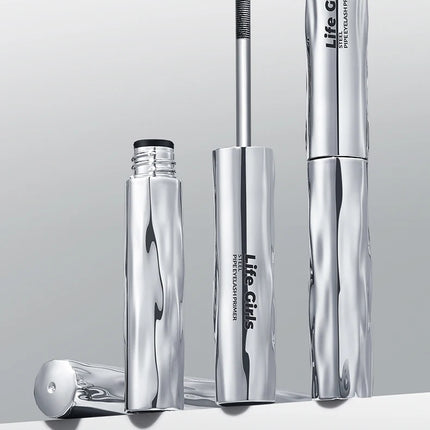 Life Girls 0.05MM Steel Pipe gravity Mascara Waterproof Long-lasting Thick Eyelash Primer Easy to Use Suitable for Beginners