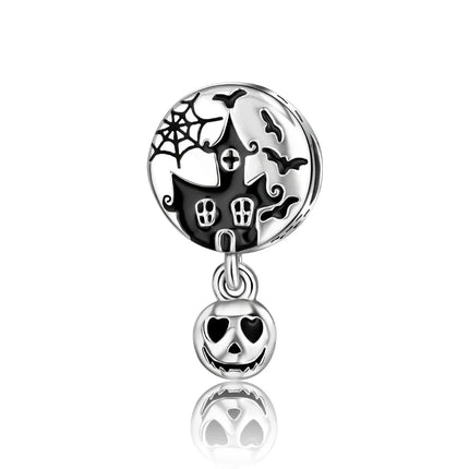 Hot Sale 925 Sterling Silver Cute Panda Beads & Penguin Dangle Charm Fit Snake Bracelet Boutique Necklace Black Pendant Gift