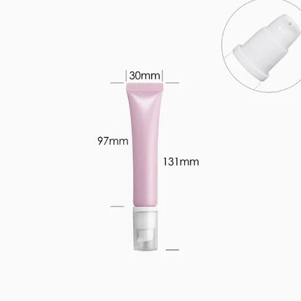 10-100pcs Empty 10g 15g 20g 30g/ml Soft Tube Foundation/sunscreen/Eessence/ Eye Cream/Serum Container Empty Squeeze Tube Travel