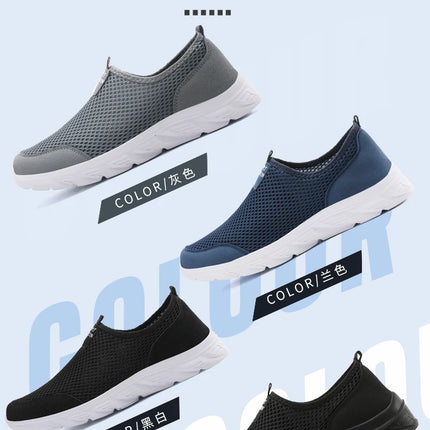 YRZL New Running Shoes for Men Breathable Sports Shoes Light Weight Fashion Summer Breathable Sneakers for Men Plus Size 39-46