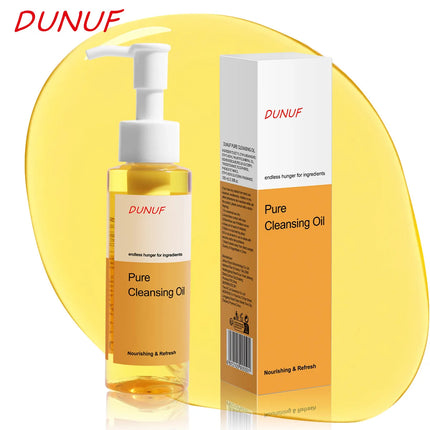 100ML Cleansing Oil with Plant Extracts Deep Pore Cleansing Moisturizes Reduces Blackheads Makeup Remover for Face Skin Care