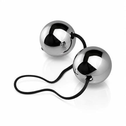 Metal Kegel Balls for Women, Weighted Stainless Steel Vaginal Exerciser with Silicone Retrieval Cord Adult Pelvic Floor Trainer
