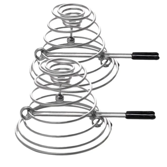 Sexy Bondage Nipple Clamps for Men and Women Metal Spring Adult BDSM Toys Couples' Foreplay Adult Products Nipple Massage 18+