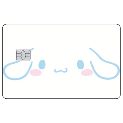 Cute Kitty Matte Sticker Kawaii Anime Credit Card Stickers for VISA MasterCard Bank Debit Card and Other IC Cards Decoration