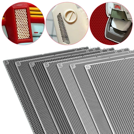 Radiator Mesh / Grill Photo-Etched For Modeling Photoetched Grille And Radiator Mesh For Modelcars