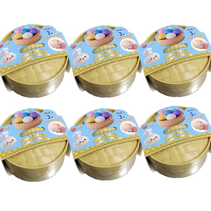 Colorful Simulated dumpling squishie Relaxing Relieve Anxiety Antistress Enhance Happiness Reusable Rebound Squeeze Reliever Toy