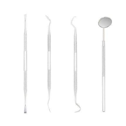 Dental Mirror Tools Kit Tweezers Probe Spatula Dentistry Oral Instrument for Teeth Cleaning Whitening Dentist Material