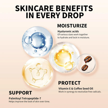 Long Lasting Foundation Serum With Bronzing Shaping Moisturizes Nourishes Skin Brighten Facial Contouring Concealer Cosmetics