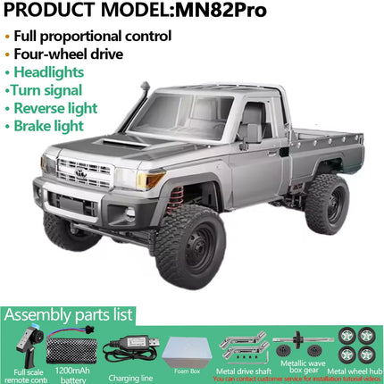 MN82 MN82PRO MN82S MN82T RC Car 1/12 4WD 2.4G Remote Control Car Climbing Off-road RC Crawler LED Light Truck RC Toys As Gift