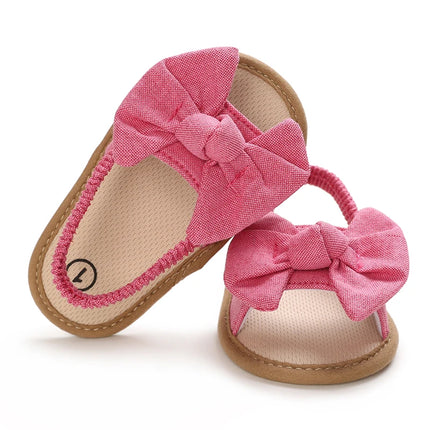 VALEN SINA 0-18M Newborn Girls Summer Shoes Sandals First Walkers Newborn Shoes Casual Soft Sole Sandals Preschool Shoes