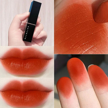 8 colors Lipstick Waterproof Sweatproof Long-lasting Makeup Glitter Matte Velvet Nude Lipstick Women Cosmetics Makeup