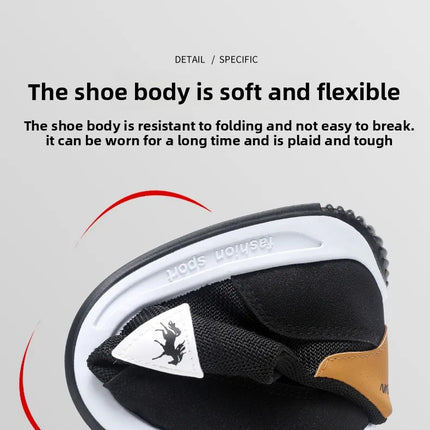 Men's Breathable Mesh Sports Shoes Lightweight Comfortable Soft Bottom Casual Shoes Versatile Footwear for All Seasons