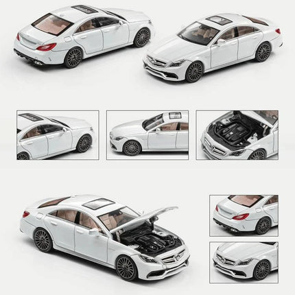 MORTAL 1:64 CLS63 W218 4MATIC "Demon Eyes" Alloy Diecast Car Model Toys- Collectible Gifts