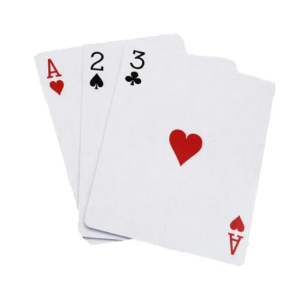 1 set 3 Cards Monte Magic Card Three Card Poker Monte Card Trick Easy Classic Magic Tricks For Close Up Magic Illusion