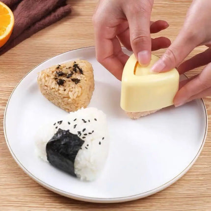DIY baby rice ball mold, heart-shaped plum sushi mold, seaweed wrapped rice sushi tool