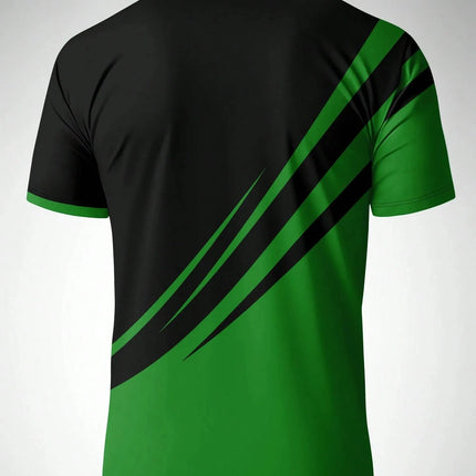 The new men's short-sleeved POLO shirt for summer 2025 features a casual, fashionable and comfortable 3D pattern print