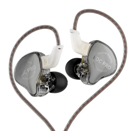 KZ EDC Pro Headset Dynamic In-Ear Monitor HiFi Wired Headphone Bass Stereo Game Music Earbuds Sports Noise Reduction Earphon edx