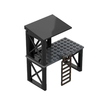 WW2 Military Observation Tower - Army Base Building Blocks