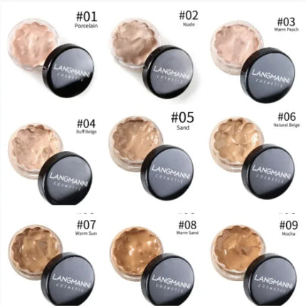 Face Concealer Cream Foundation Palette Liquid Full Cover Dark Circles Acne Contour Concealing Cream Waterproof Makeup Cosmetics