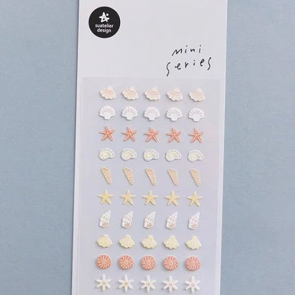 Suatelier Mini Stickers Korean Cartoon Dinosaur Animal Scrapbooking DIY Nail Sticker Junk Journal Diary Decor Craft Supplies