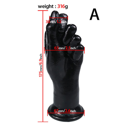 New BDSM Artificial Hand Anal Plug Vaginal Butt Dilator Men Anus Expander Big Dildo Female Masturbator Sex Toys Adult For Women