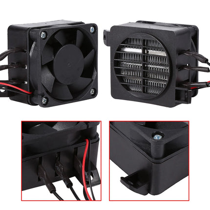 100W 12V Energy Saving PTC Car Fan Air Heater Constant Temperature Heating Element Heaters Air Heater Heater Air Heaters Heaters