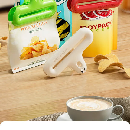 Caterpillar sealing clip moisture-proof snack clip kitchen sealing fixing clip multifunctional household clip fresh-keeping seal