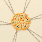 6pcs pizza necklace 1