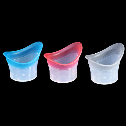 2pcs Eyewash Cup Silicone Resuable Soft Eye Bath Cup Eye Wash Cup for Elderly Women Men Children