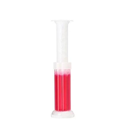 1PC Toilet Cleaner Gel Fresh Flower Toilet Gel Stamp Stops Limescale and Stains with Air Freshening Scent Deodorizing Clean