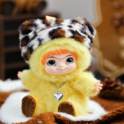 New Wakuku Plush Doll Keychain The Monsters Box Toy New Vinyl Doll Kawaii Backpack Pendant Decoration Case Gifts Cute wakuku